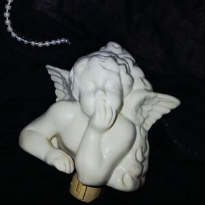 Serene Cream Angel Figurine